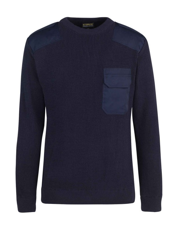 STØRVIK Commandotrui Acryl Donkerblauw - M-2XL - MELBOURNE