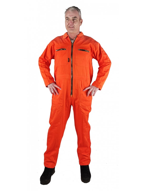 STØRVIK Rally Overall 100% Katoen Heren Oranje NIGEL
