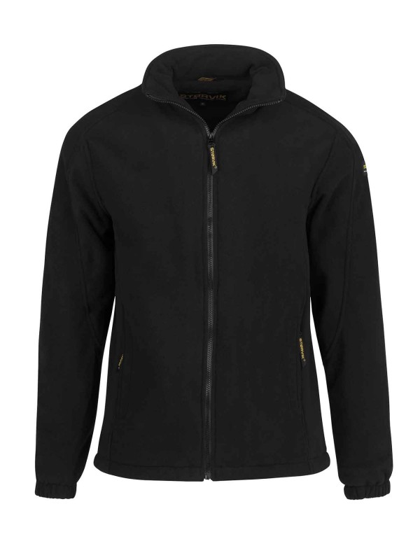 Størvik Fleece Vest Winddicht Zwart - Ramon 