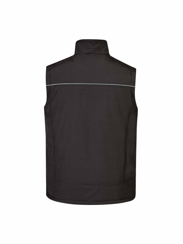 STØRVIK Romme Softshell Bodywarmer Winddicht 4 seizoenen Heren - Zwart