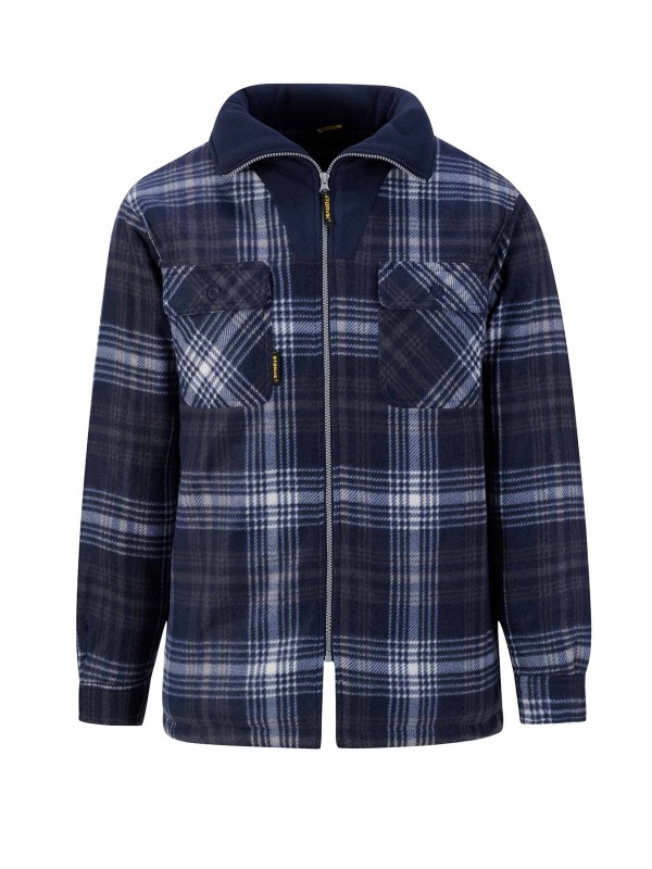 STØRVIK Stanley Thermo Fleece Vest / Houthakkers Jas - Donkerblauw