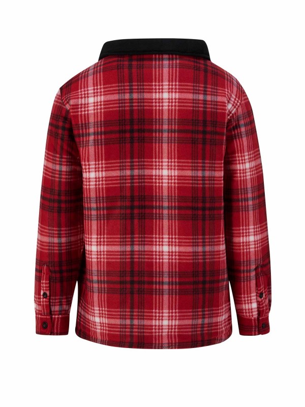 STØRVIK Stanley Thermo Fleece Vest / Houthakkers Jas - Rood