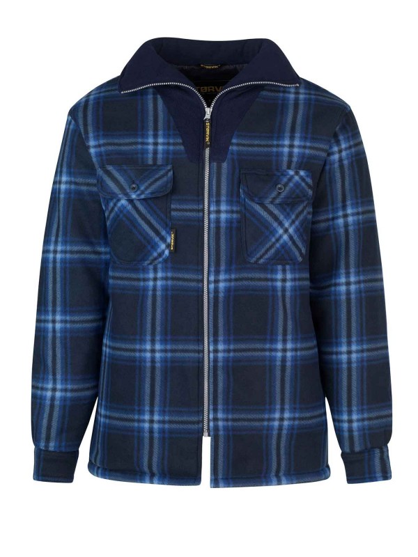 STØRVIK Thermoblouse Zeer warm Blauw - M -3XL - STANLEY