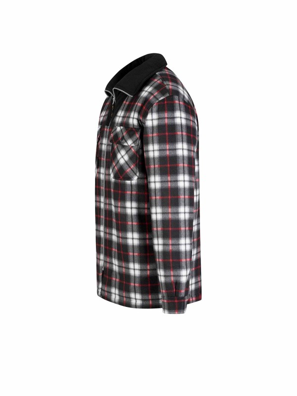 STØRVIK Stanley Thermo Fleece Vest / Houthakkers Jas - Zwart