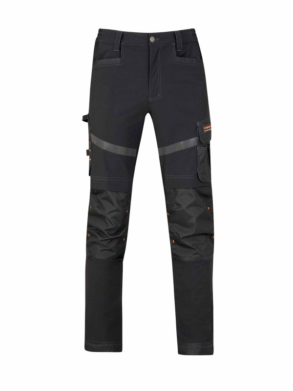 STØRVIK 4Way Stretch Werkbroek Zwart - Stef