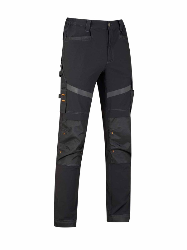 STØRVIK 4Way Stretch Werkbroek Zwart - Stef