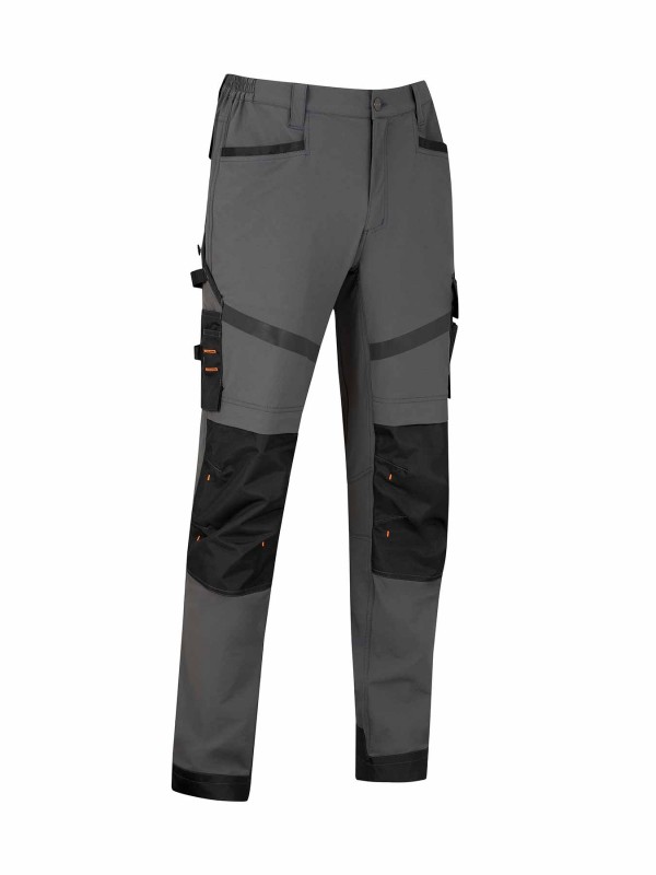 STØRVIK 4Way Stretch Werkbroek Antraciet - Stef