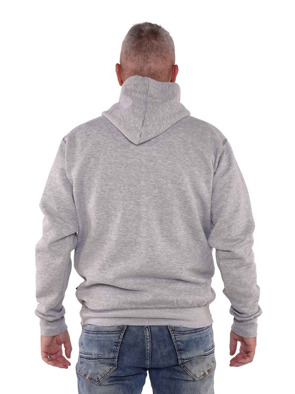 Hooded Sweatvest Grijs - M-3XL - HEDMARK