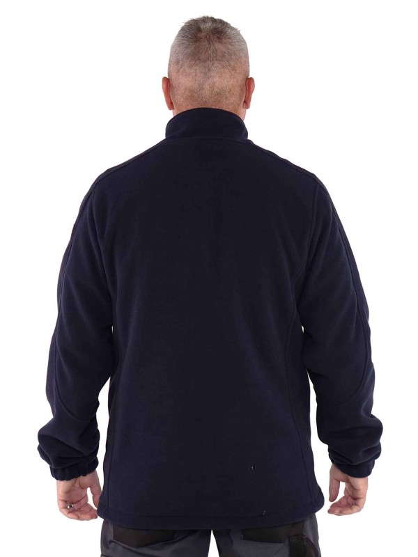 Størvik Fleece Vest Winddicht Donkerblauw - Ramon 