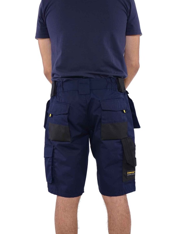 STØRVIK Korte Werkbroek Short Donkerblauw - XS-3XL - JOB