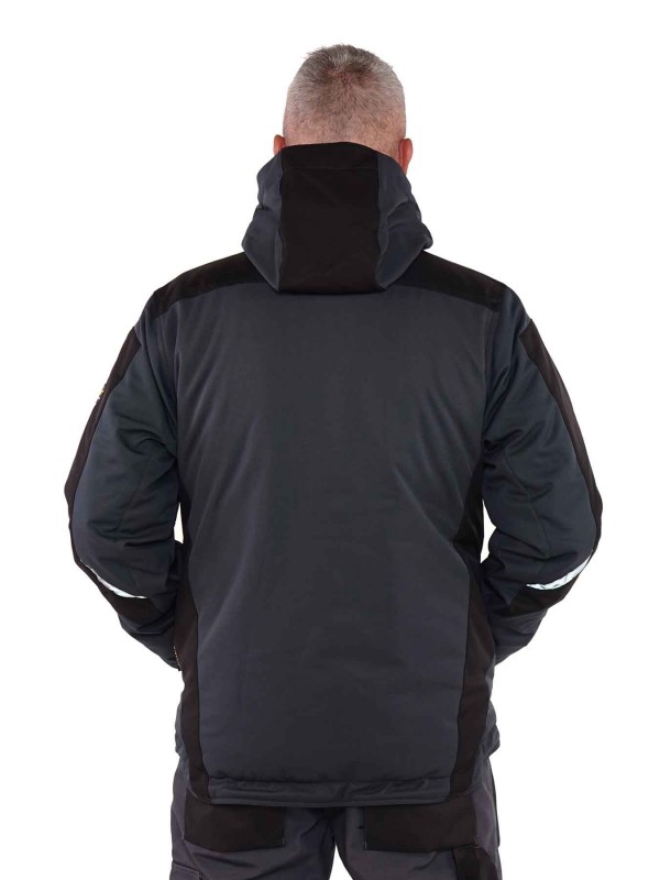 Storvik Softshell Werkjas Padded Antraciet - Ton