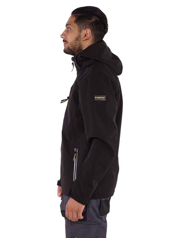 Softshell Werkjas Zwart - Bill