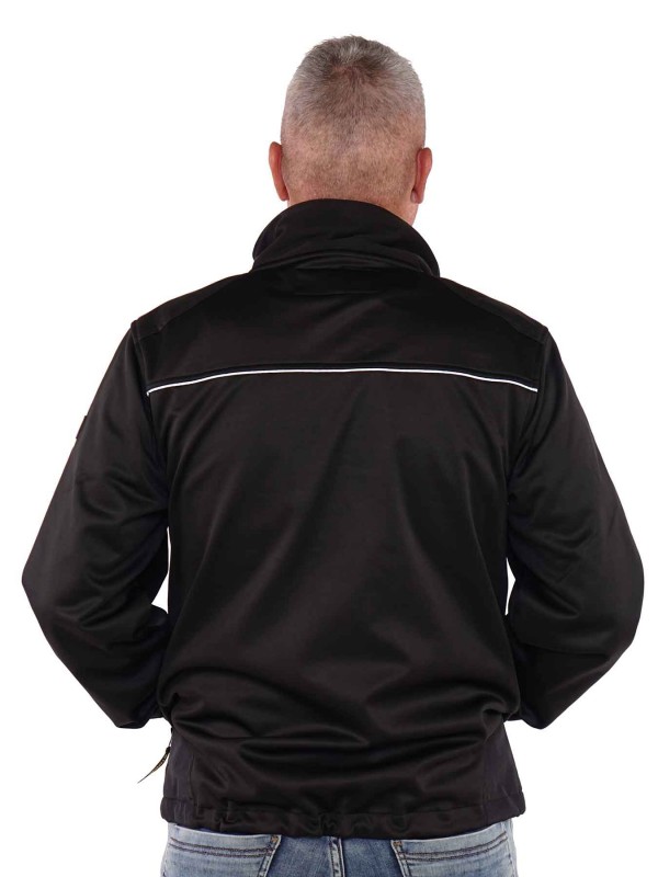 Størvik Softshell Werkjas Zwart - Zeus