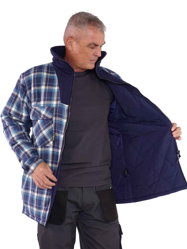 Storvik Thermohemd 100% katoen Heren DES6 Blauw - Vancouver