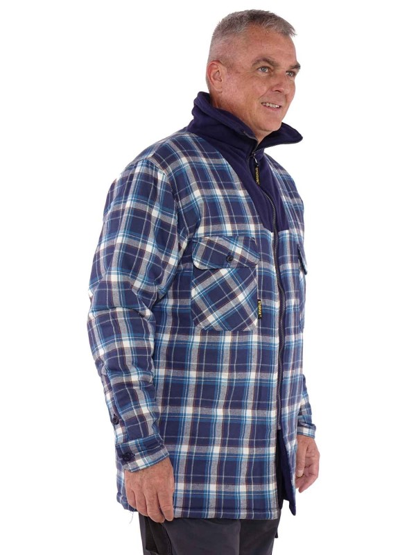 Storvik Thermohemd 100% katoen Heren DES6 Blauw - Vancouver