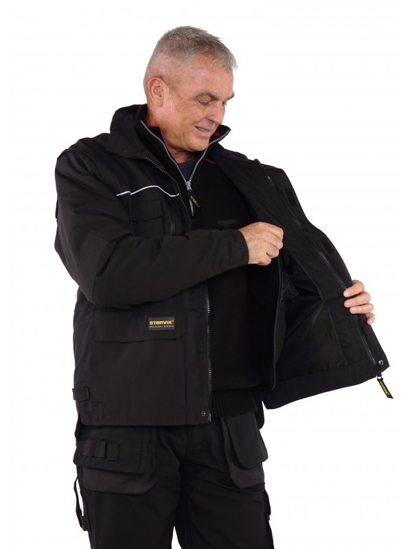 Storvik Bodywarmer Zwart - Aron