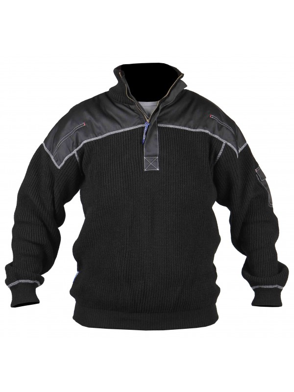 Commando trui zwart best sale