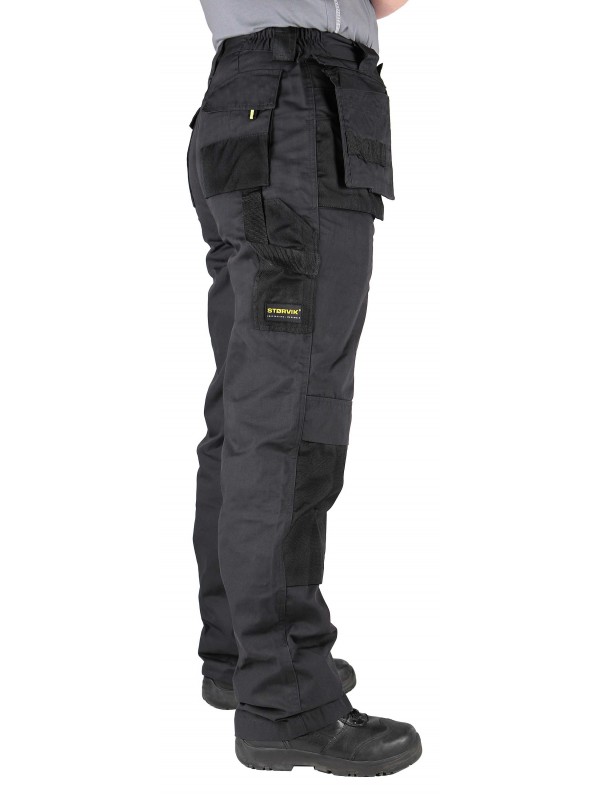 STØRVIK Werkbroek Antraciet Grijs - XS-3XL - DAVI1D