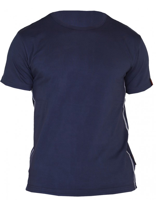 Donkerblauw t shirt online