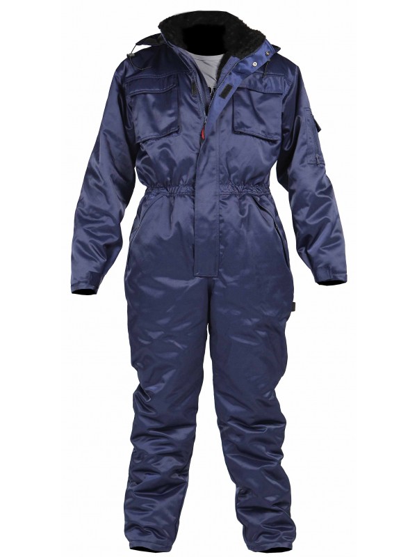 Donkerblauwe winteroverall