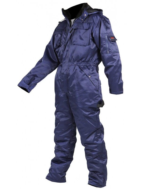 Donkerblauwe winteroverall