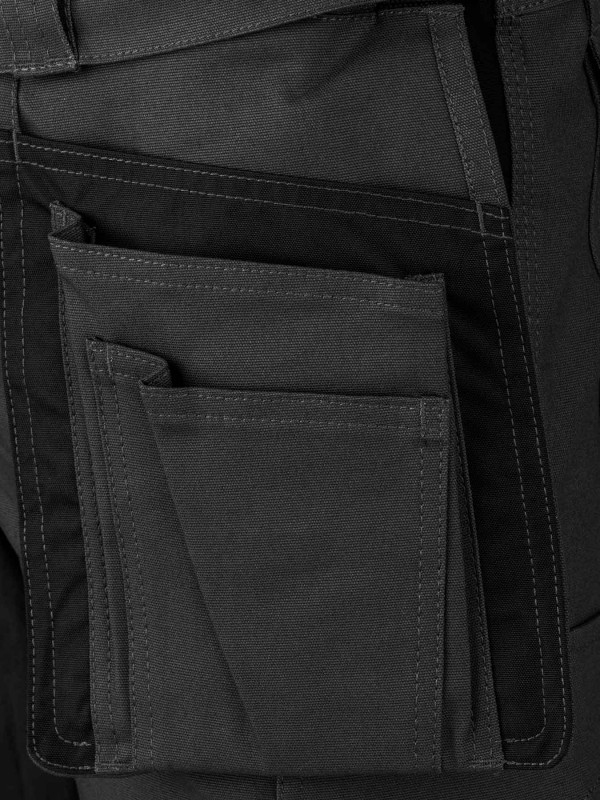 STØRVIK Stretch Korte Werkbroek Zwart - XS-3XL - THIJS