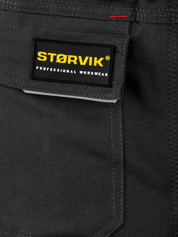 Stretch Korte Werkbroek Zwart XS 3XL THIJS