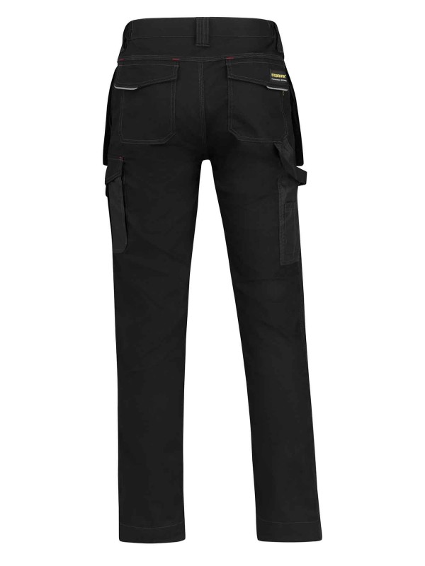 STØRVIK STRETCH WERKBROEK zwart - Tim