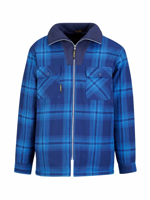 STØRVIK Vancouver Thermoblouse Fleece Kraag - Winddicht - Blauw