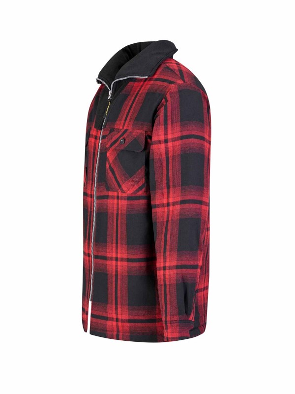 STØRVIK Vancouver Thermoblouse Fleece Kraag - Winddicht - Rood